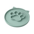 Silicone Pet Slow Feeder Dish for Cats and Small Pets at Meal Times ...