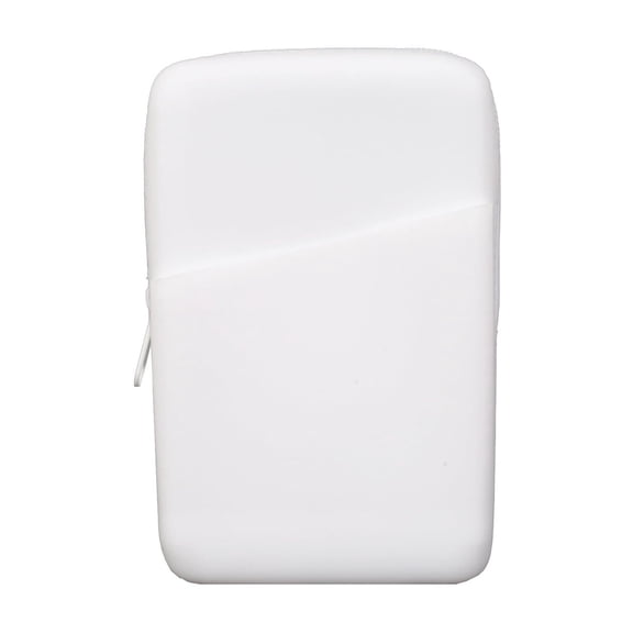 Silicone Phone Storage Pouch with Zipper Portable Organizer Sleeve Soft Protective Carry Case for Small Essentials