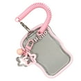 thumbnail image 1 of Silicone Photocard Holder,Credit Card Sleeve Pendant Keychain Badge Holder, 1 of 11