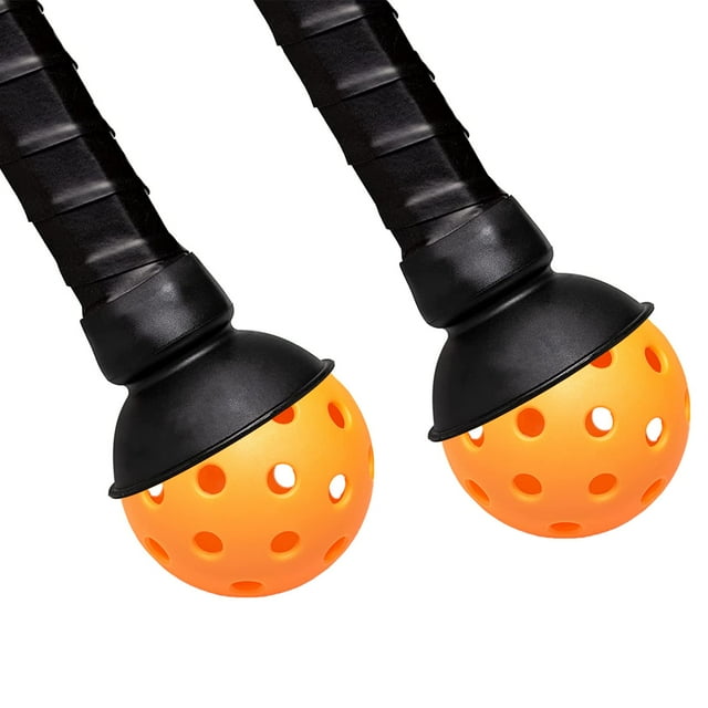 Silicone Pickleball Ball Retriever, Pack of 2,Pick Up Pickleball Balls