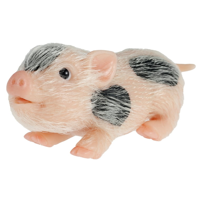 6 pouces Vinyl Simulation Cochon pour Poupée Jouet Mini Animal Piggy Jouets  Réalistes Enfants Bébé Jouet éducatif précoce