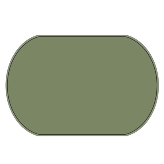 Silicone Placemat for Dining Table, Robust Heat Resistant Countertop Protector Mat, Sturdy Resilient Waterproof Washable Food Grade Feeding Tablemat, Assorted
