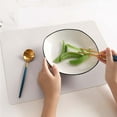 thumbnail image 1 of Morandi Color Silicone Placemat for Children - Durable Insulated Table Mat for Cup and Pot, 1 of 5