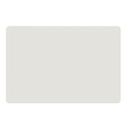 Panzexin 1-Pack Food-Grade Silicone Mats, Non-Slip, Heat-Resistant & Waterproof, 23.6" x 15.7" Table Placemats, Dough Mats- White Gray