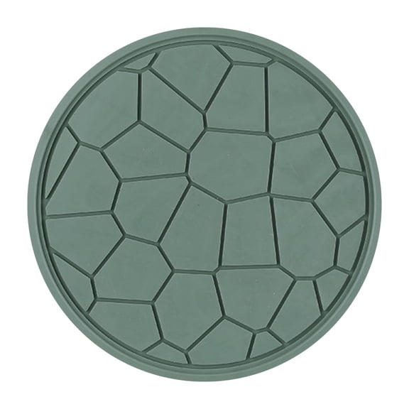 Silicone Placemats, Non-Slip Silicone Mats for Dinner Table, Easy to Clean Non-Slip Modern Dining Table Mats, Green