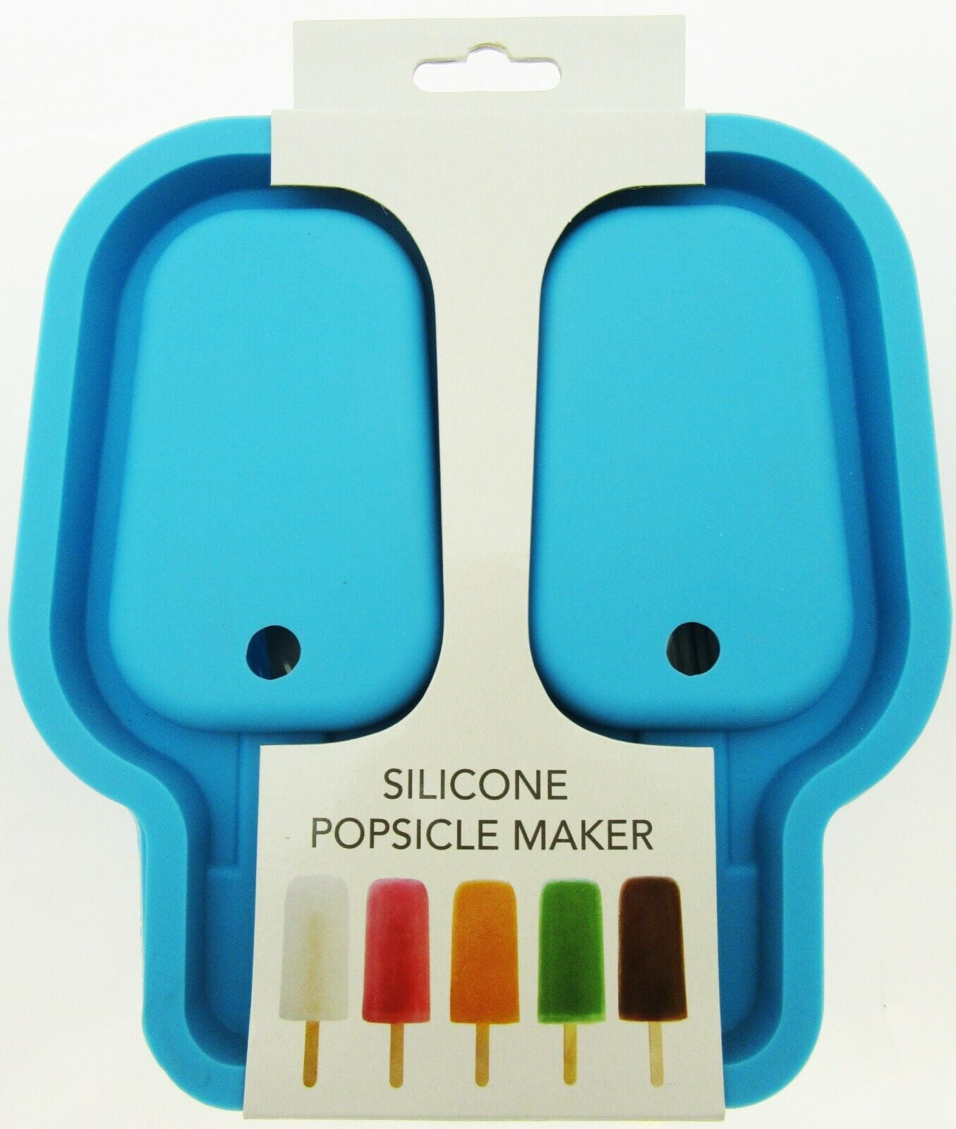 Silicone Popsicle Maker Tray Sticks Included Flexible By Kolorae Blue