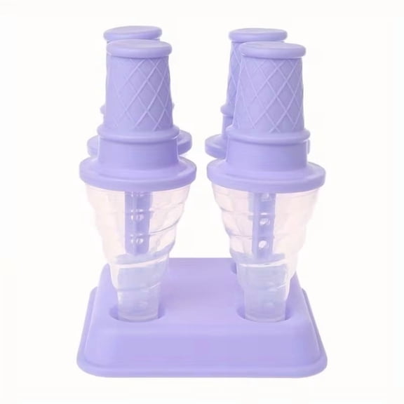 Silicone Popsicle Mold - Reusable BPA Free Summer Dessert Maker for Pudding, Fruit Pops, and Marshmallows