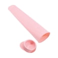 thumbnail image 1 of Silicone Mold with Lid Reusable Ice Lolly Maker for Kids Summer Yogurt Jelly Chocolates Easy Release Food Grade Freezer Tubes Pink, 1 of 8