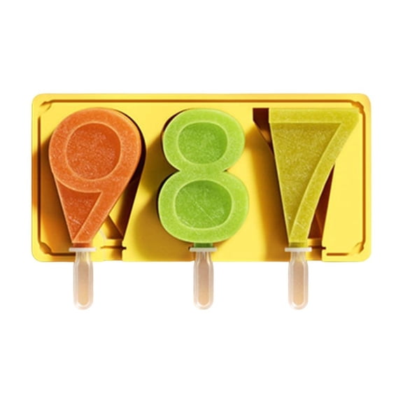 Silicone Popsicles Molds Ice Cream Accessaries Ice Cream Box for Hand-Making