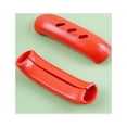 thumbnail image 1 of Silicone Pot Handle Covers, Heat Resistant Pot Holder Sleeves For Kitchen Cookware, Red 2-Pack - Non-Slip Grip, Safe For Hot Pots And Pans, Ideal For Home Cooking, Baking,, 1 of 4