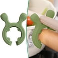 thumbnail image 1 of Silicone Pot Handle Rack Non-Slip Spatula Holder & Stove Organizer,Steam Releaser Kitchen Gadget, 1 of 9