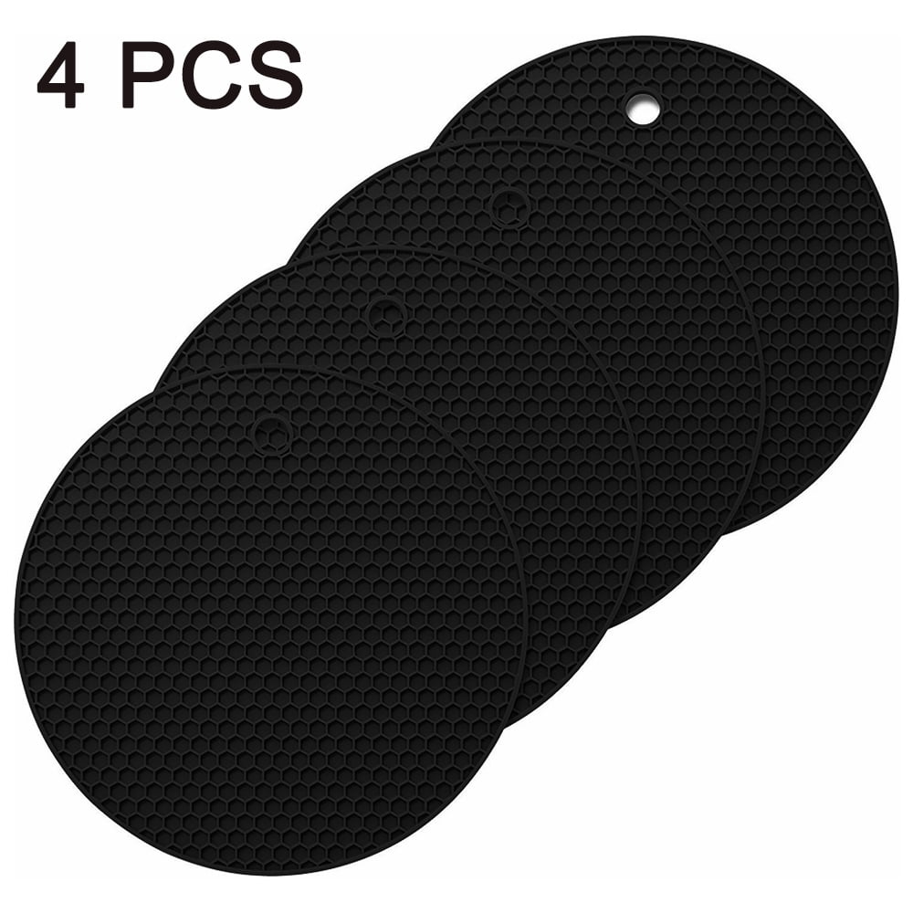 Pot Slip Hot Pads Silicone Heat Resistant Coasters, Insulation Pad  Potholders Random Pack of 4 at Rs 55/piece, पॉट होल्डर in Thane