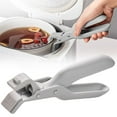 thumbnail image 1 of Silicone Pot Holder Basdi Silicone Pot Handle Holders - Detachable Anti-Scald Clips for Hot Pans & Lids | Secure Grip in Beige & Green Colors, Anti Scald Handle Clip, C, 1 of 5