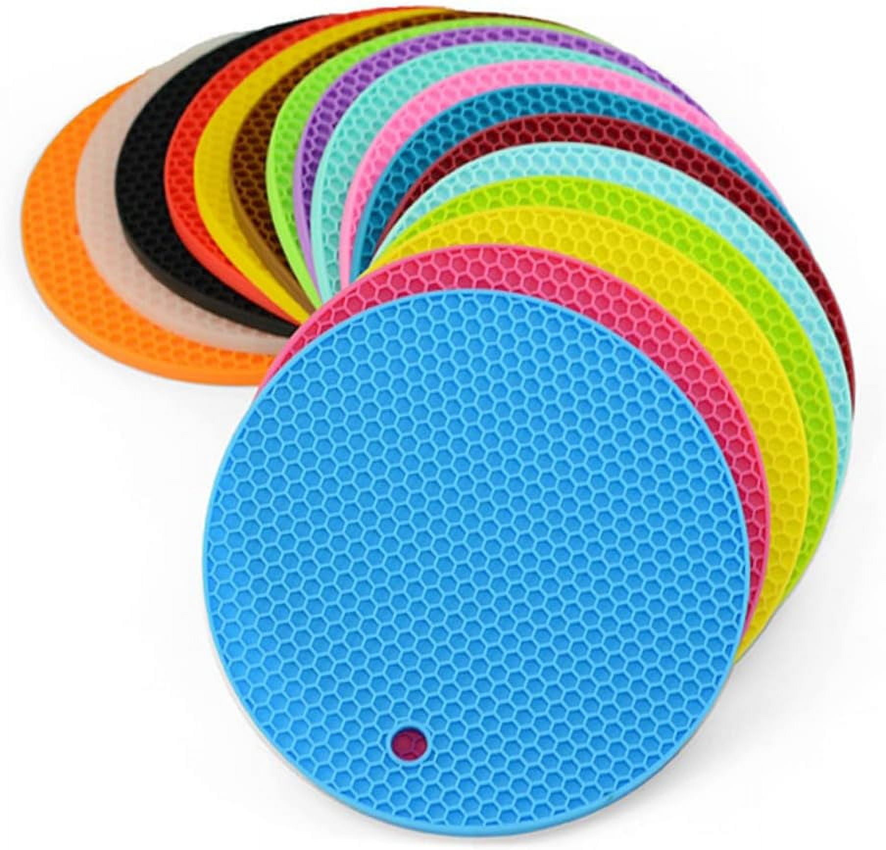 Silicone Pot Holders Multi Purpose Silicone Mat Table Placemats Rubber