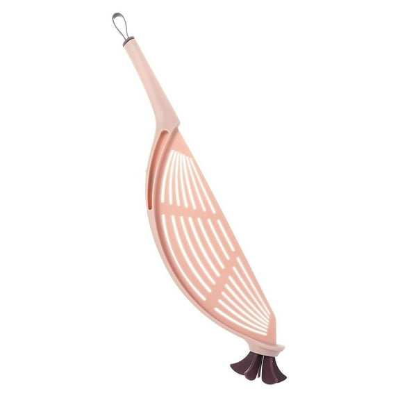 Silicone Pot Strainer，Universal Fit For All Pots & Bowls，For Pasta, Meat, Vegetable, Fruit Straining, 1-Piece Beige Color, Kitchen Straining Tool, Silicone Pot Strainer,Pink,1PC