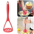 thumbnail image 1 of Silicone Potato Masher for Kitchen,Manual Non-Scratch Nonstick Masher for Potato, Pumpkin, Bean, Root Vegetables, Fruits, Food & Avocado,Efficient Mashing Design, Versatile Food Ricer Smasher Tool, 1 of 9