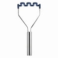 thumbnail image 1 of Silicone Potato Masher, Stainless Steel Handle & Core, Food Mashers Kitchen Utensil, Vegetable Ricer & Avocado Blender, Scratch-Resistant & Heat-Resistant, 1 of 4