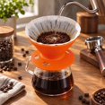 Silicone Pour Over Coffee Dripper with Stable Base, Food-Grade Hand ...
