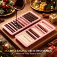 thumbnail image 1 of Silicone Pretzel Mold, Multi-Cavity Chocolate and Snack Bar Baking Tray, Nonstick Easy Release Form for Pretzels Cookies Candy Jelly and Frozen Treats, Reusable Kitchen Baking Accessory, 1 of 5