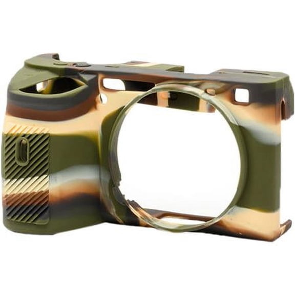 Silicone Protection Cover for Sony A6600 Camera, Camouflage