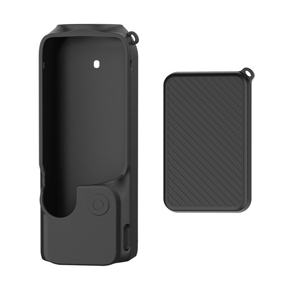 Silicone Protective Case Cover for Pocket 4 Action Camera with Lens Protector