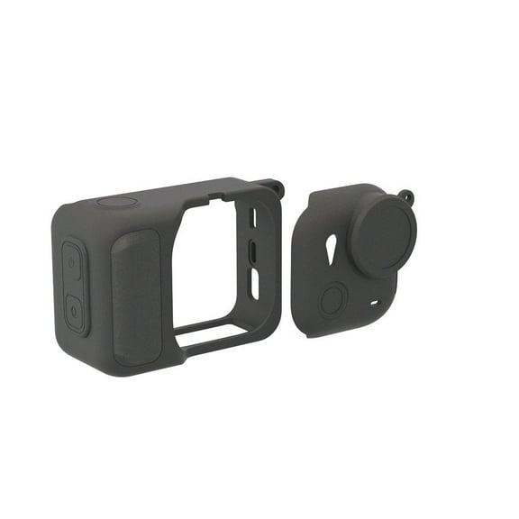 Silicone Protective Case for Insta360 GO Ultra, Protective Sleeve with Lens Cap Soft Skin Cover Anti-Drop Dustproof Body Protector Case for Go Ultra Sports Camera