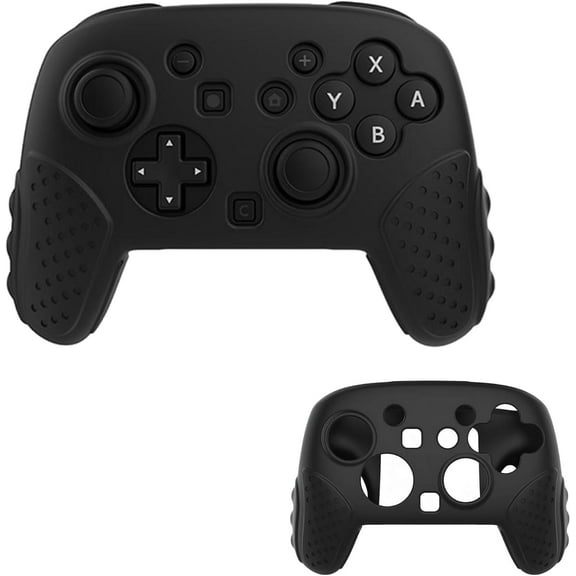 Silicone Protective Case for Switch 2 Pro Controller – 35g Lightweight Shockproof Cover for Switch Pro Controller | Anti-Slip Grip & Precise Cutouts | Available in Black, Orange, Blue