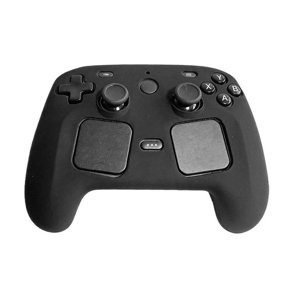 Silicone Protective Case For Valve Steam Controller 2 2026 Model - Anti-Slip Grip Shockproof Drop Protection Skin-Friendly Cover For Long Gaming Sessions Black White Red