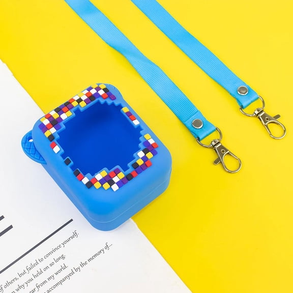 Silicone Protective Case Waterproof Shockproof with Lanyard for Bitzee Interactive Toy Digital Pet