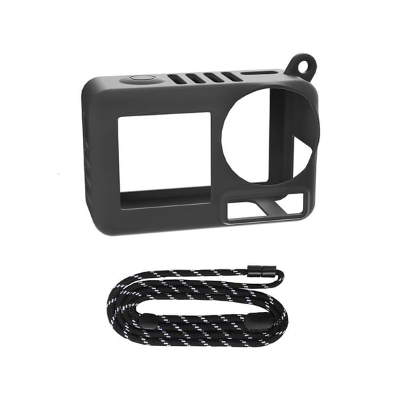 Silicone Protective Case With Lanyard For ACTION 5PRO Camera Cover Protector
