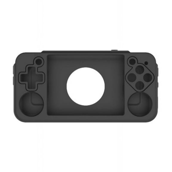 Silicone Protective Case for ANBERNIC RG35XX H Gaming Console, Retro Handheld Game Console Silicone Case with Black Lanyard