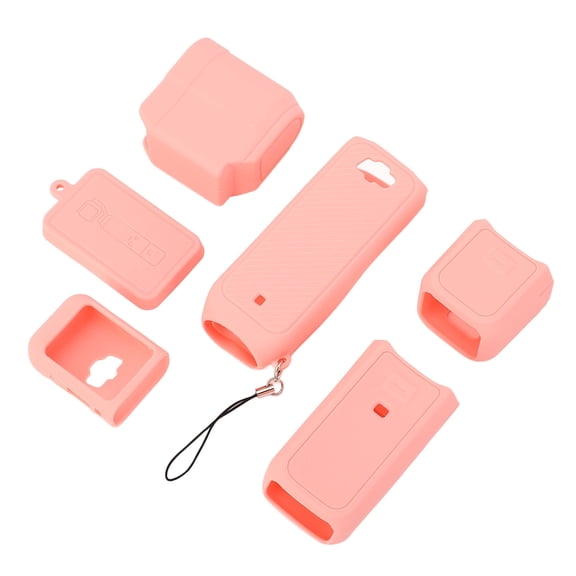 Silicone Protective Case for DJI Osmo Pocket 3, Soft Skin Cover with Accurate Hole Positions, Pink, Camera Accessory