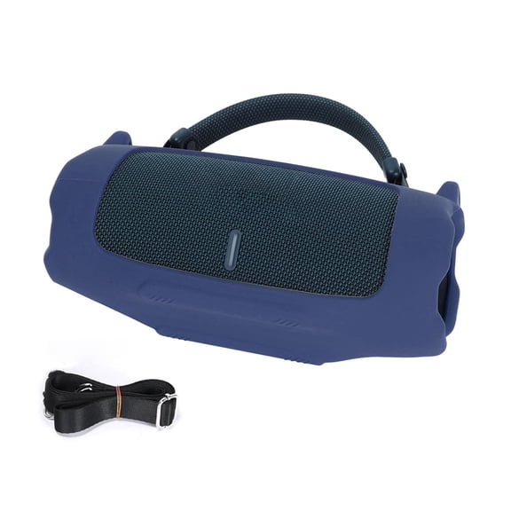 Silicone Protective Case for Speakers Shoulder Pouches Carry Box with Enhances Grip and Shockproof Design