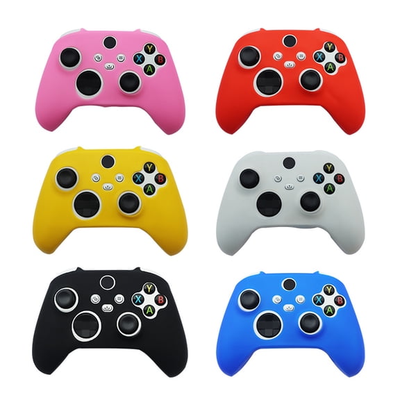 Silicone Protective Controller Skin Cover for Xbox Series X/S Controller, Dustproof & Anti-Slip Grip, Available in 6 Colors