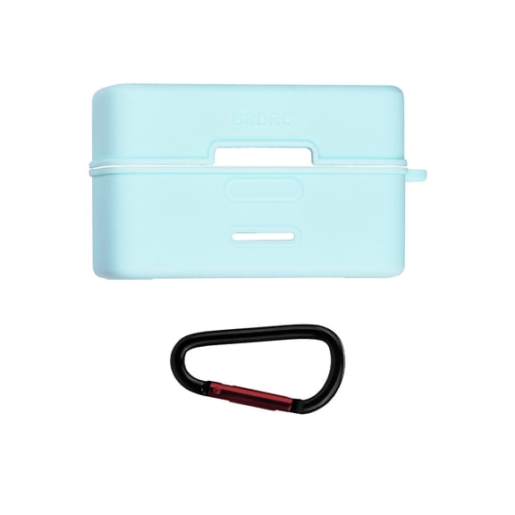 Silicone Protective Cover For DJI MIC MINI Microphone Charging Case, Soft Silicone Protective Case With Keychain Hook Vlog Microphone Dust Cover Accessories