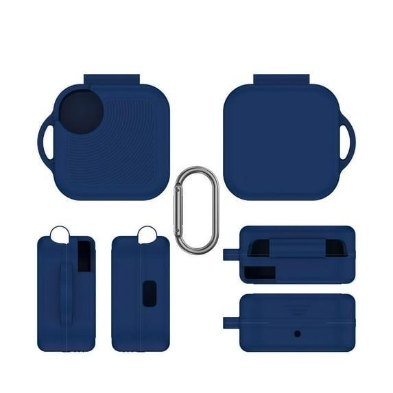 Silicone Protective Cover for Bluetooth Headset: Anti-Fall, Shockproof, Dustproof with Simple Solid Color Design