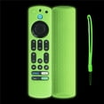 thumbnail image 1 of 1PCS Remote Control Case Cover Compatible for Fire TV 4K Stick Max, Smart TV Remote Control Soft Silicone Sleeve Shell Holder with Hanging Rope(Case Only), 1 of 2