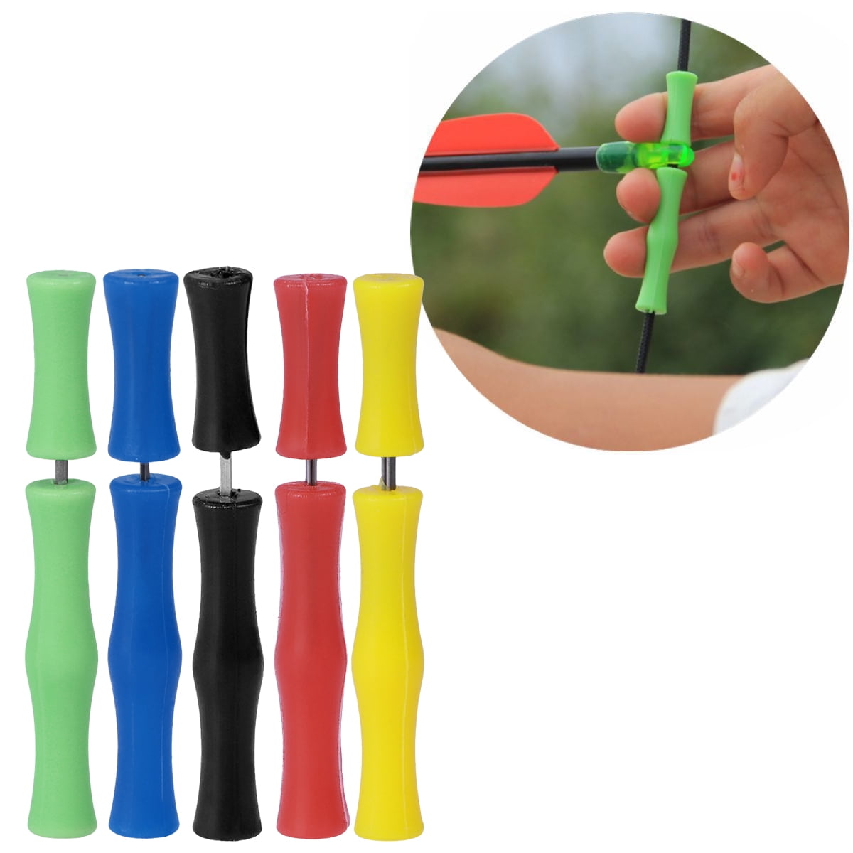 Silicone Protective Gear Finger Tab Bowstring Finger Saver Recurve ...