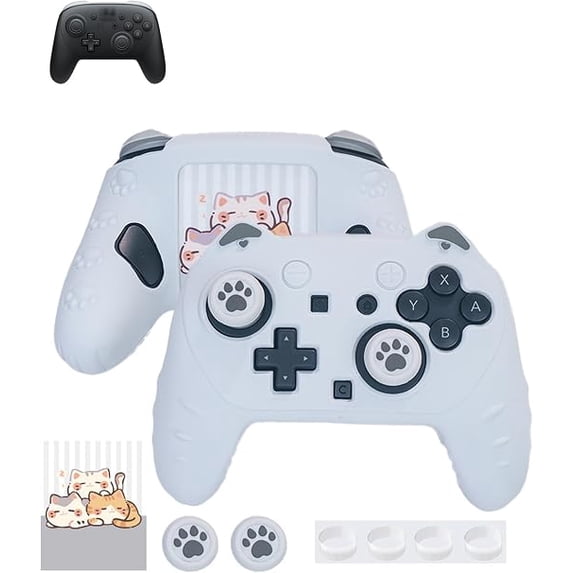 Silicone Protective Soft Shell for Switch 2 Pro Controller, Shock ...