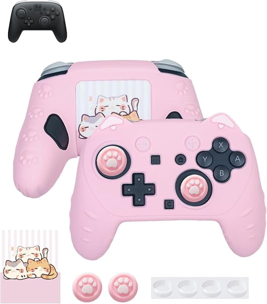 Silicone Protective Soft Shell for Switch 2 Pro Controller, Shock ...