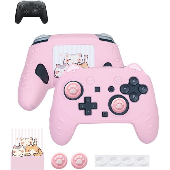 Silicone Protective Soft Shell for Switch 2 Pro Controller, Shock ...