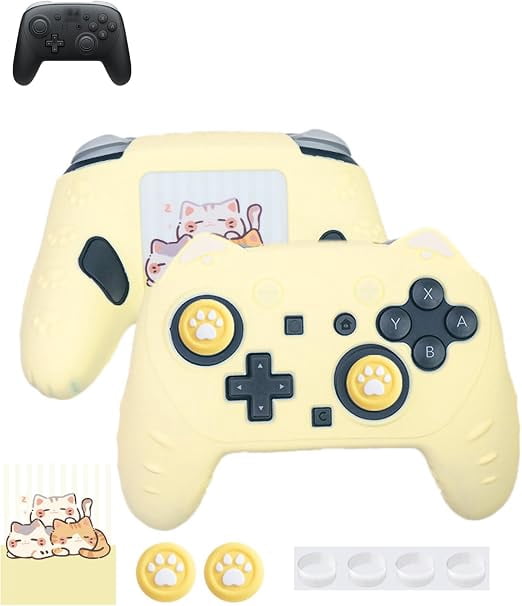 Silicone Protective Soft Shell for Switch 2 Pro Controller, Shock ...