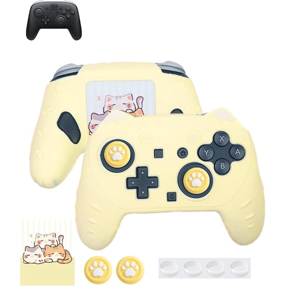 Silicone Protective Soft Shell for Switch 2 Pro Controller, Shock ...