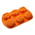 thumbnail image 1 of Silicone Pumpkin Cake Molds 2 Pack Thanksgiving Chocolate Molds for Hot Chocolate Bombs Cupcakes Soap Making Food-Grade Baking Tray for Halloween Fall Parties Desserts, 1 of 8