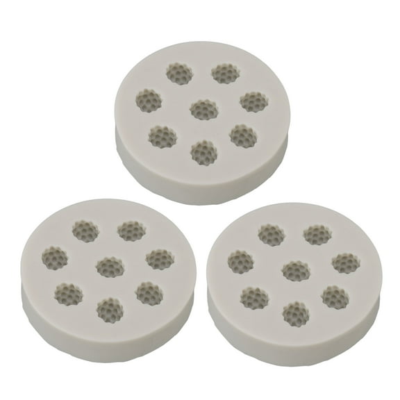 Silicone Raspberry Molds, Flexible Non-Stick Tools for DIY Fondant, Suitable for Edible Materials Including Cakes, Jellies, Bread, Desserts, Chocolates, Muffins, Fudge, Syrups,