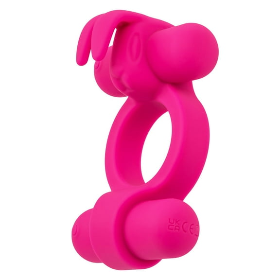 Silicone Rechargeable Rockin’ Rabbit - Pink by CalExotics SE1843453