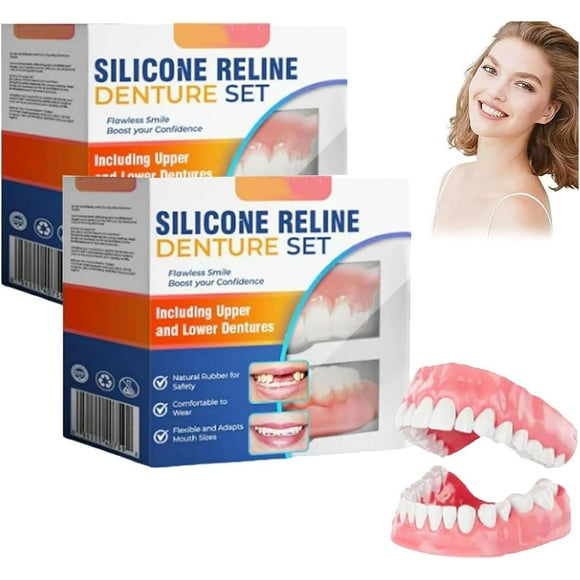 Silicone Reline Denture Set,Silicone Reline Denture Set,Denture Set,Silicone Reline Denture Set,Silicone Soft Dentures Repair,Snap On Veneers Teeth