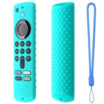 Silicone Remote Case For Fire TV Stick (3rd Gen) Third Generation Replacement Remote Control Protective Cover with Lanyard Anti-drop Dustproof Shockproof Protector Sleeve Skin Shell
