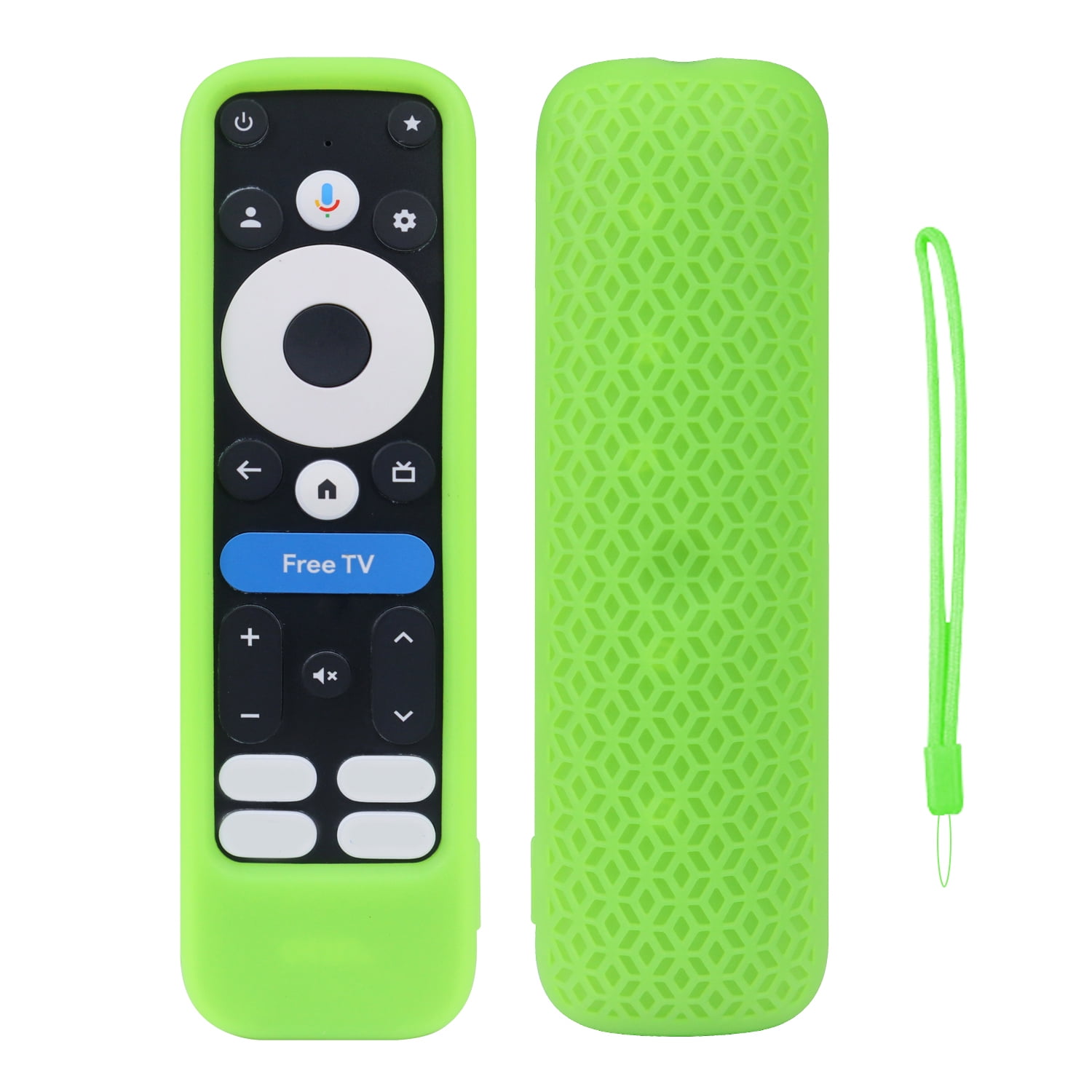 Silicone Remote Case For onn Google TV 4K Pro 2024, Shockproof Remote ...
