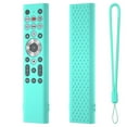 thumbnail image 1 of Silicone Remote Case Protective Cover Sleeve for Hisense ERF6A80 ERF6G80H ERF6F80H for Hisense Class A7 U8 Series 4K for Google TV Remote Anti-Slip Soft Skin Protector with Lanyard, 1 of 8